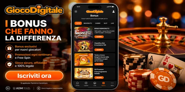 Gioco Digitale Bonus: come funziona il pacchetto di benvenuto Gioco Digitale Bonus: come funziona il pacchetto di benvenuto